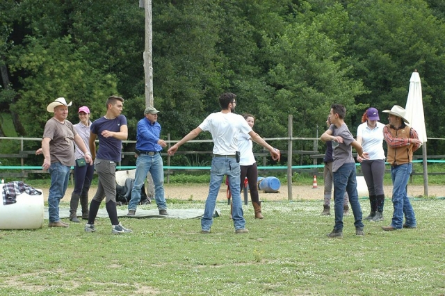  entraînement avant le départ 